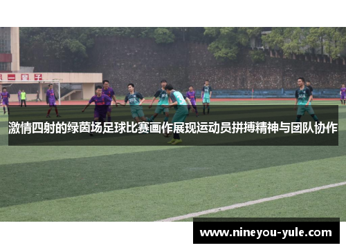 激情四射的绿茵场足球比赛画作展现运动员拼搏精神与团队协作